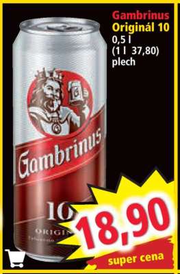 Gambrinus Originál 10