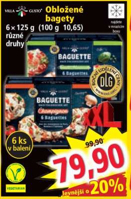 Obložené bagety