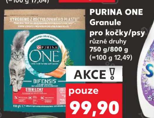PURINA ONE Granule pro kočky/psy