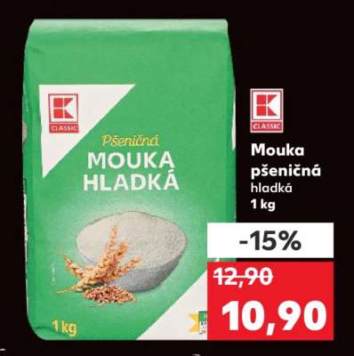 Mouka pšeničná hladká 1 kg