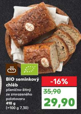 BIO semínkový chléb