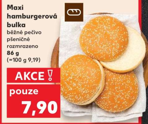 Maxi hamburgerová bulka