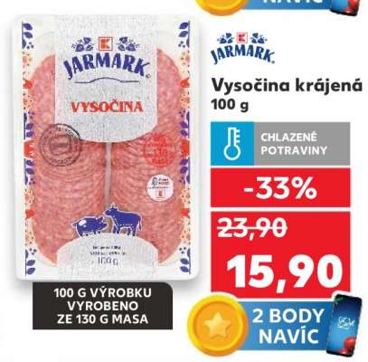 Vysočina krájená 100 g