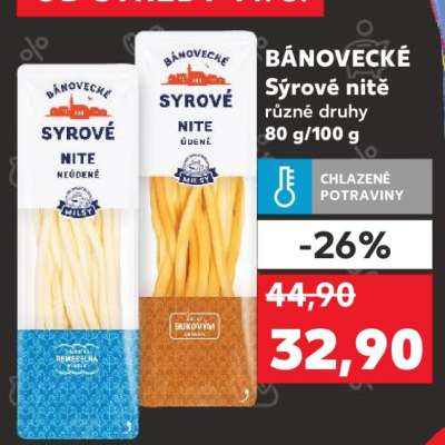 BÁNOVECKÉ Sýrové nitě