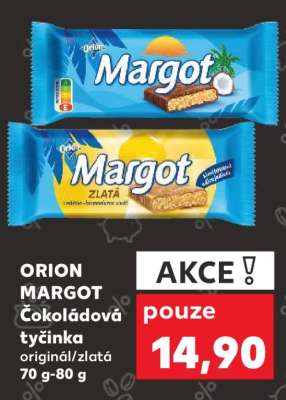 ORION MARGOT Čokoládová tyčinka