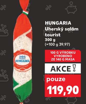 HUNGARIA Uherský salám tourist