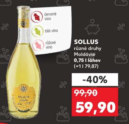 SOLLUS různé druhy Moldávie