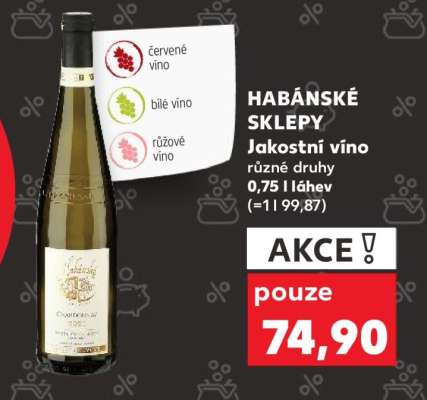 HABÁNSKÉ SKLEPY Jakostní víno