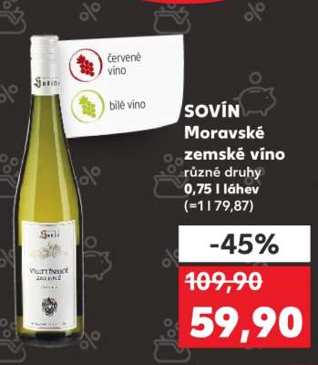 SOVÍN Moravské zemské víno