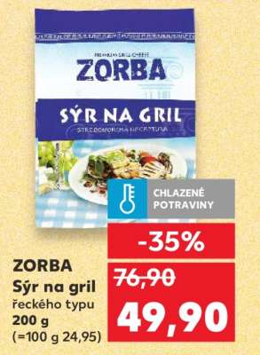Zorba sýr na gril