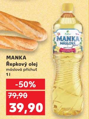 Manka Řepkový olej