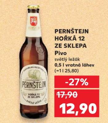 PERNŠTEJN HOŘKÁ 12 ZE SKLEPA