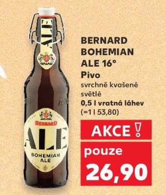 BERNARD BOHEMIAN ALE 16°