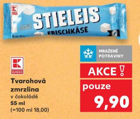 Tvarohová zmrzlina v čokoládě