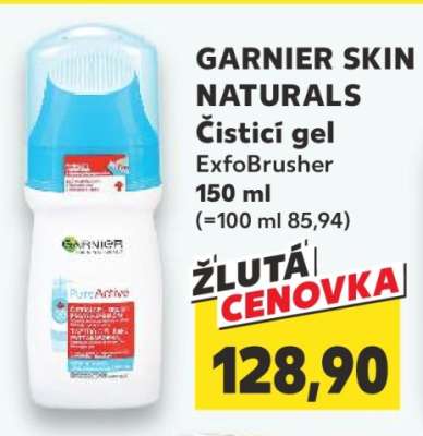 GARNIER SKIN NATURALS Čisticí gel ExfoBrusher