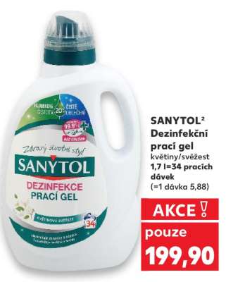 SANYTOL Dezinfekční prací gel