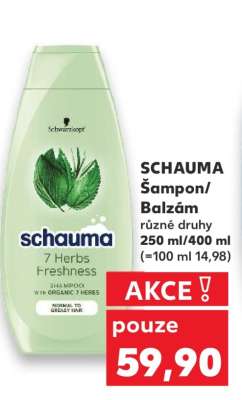 Schauma šampon, balzám