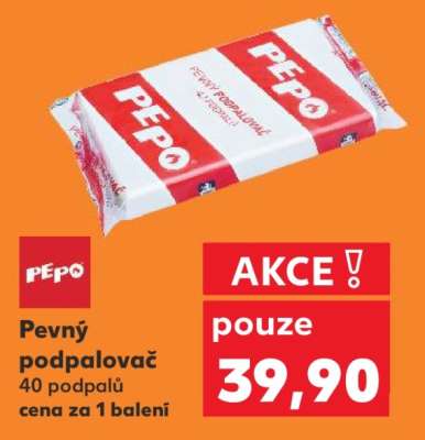 Pevný podpalovač