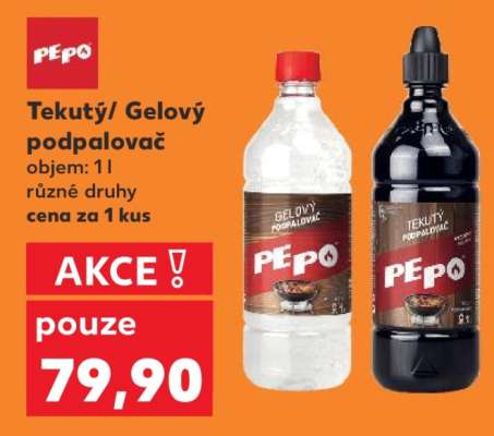 Tekutý/Gelový podpalovač