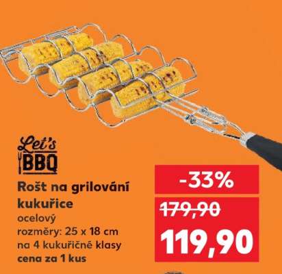 Rošt na grilování kukuřice