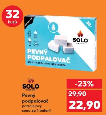Pevný podpalovač