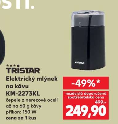Elektrický mlýnek na kávu KM-2273KL