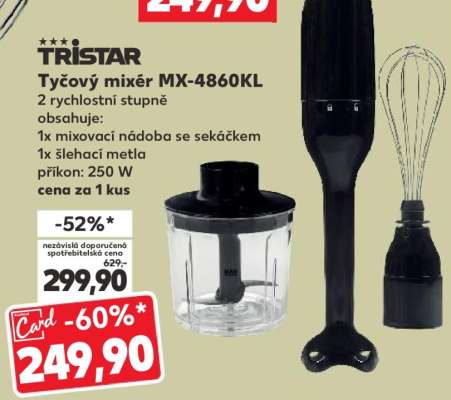 Tristar Tyčový mixér MX-4860KL