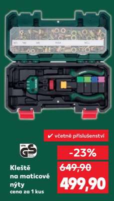 Kleště na maticové nýty