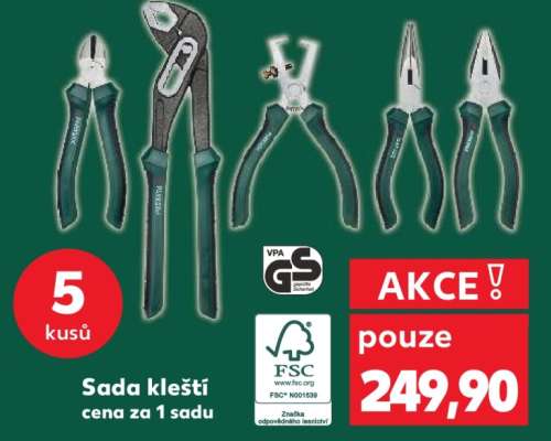 SADA KLEŠTÍ*