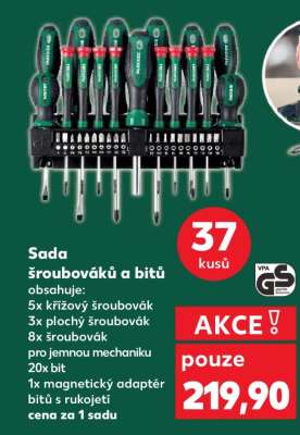 SADA ŠROUBOVÁKŮ A BITŮ*