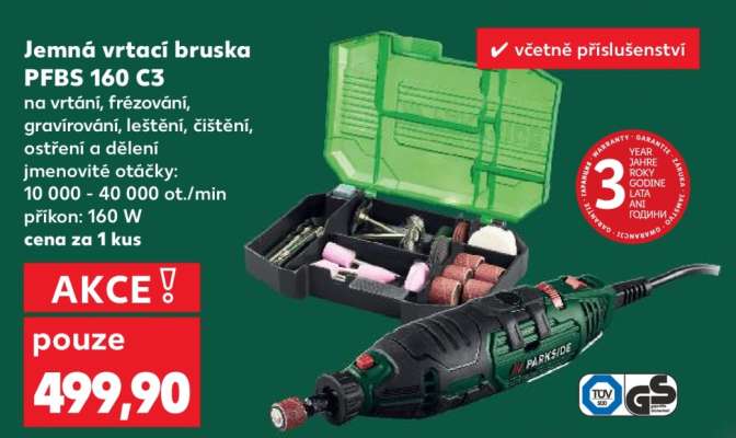 Jemná vrtací bruska PFBS 160 C3