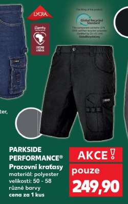 PARKSIDE PERFORMANCE® Pracovní kraťasy