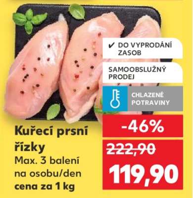 Kuřecí prsí řízky