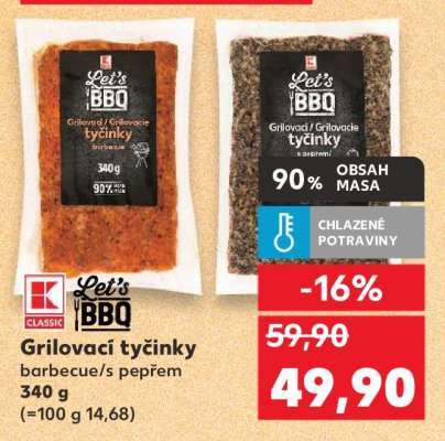 GRILOVACÍ TYČINKY