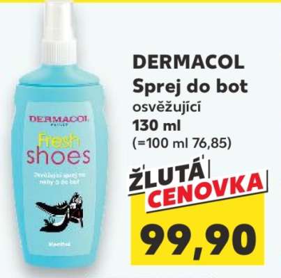 DERMACOL Sprej do bot