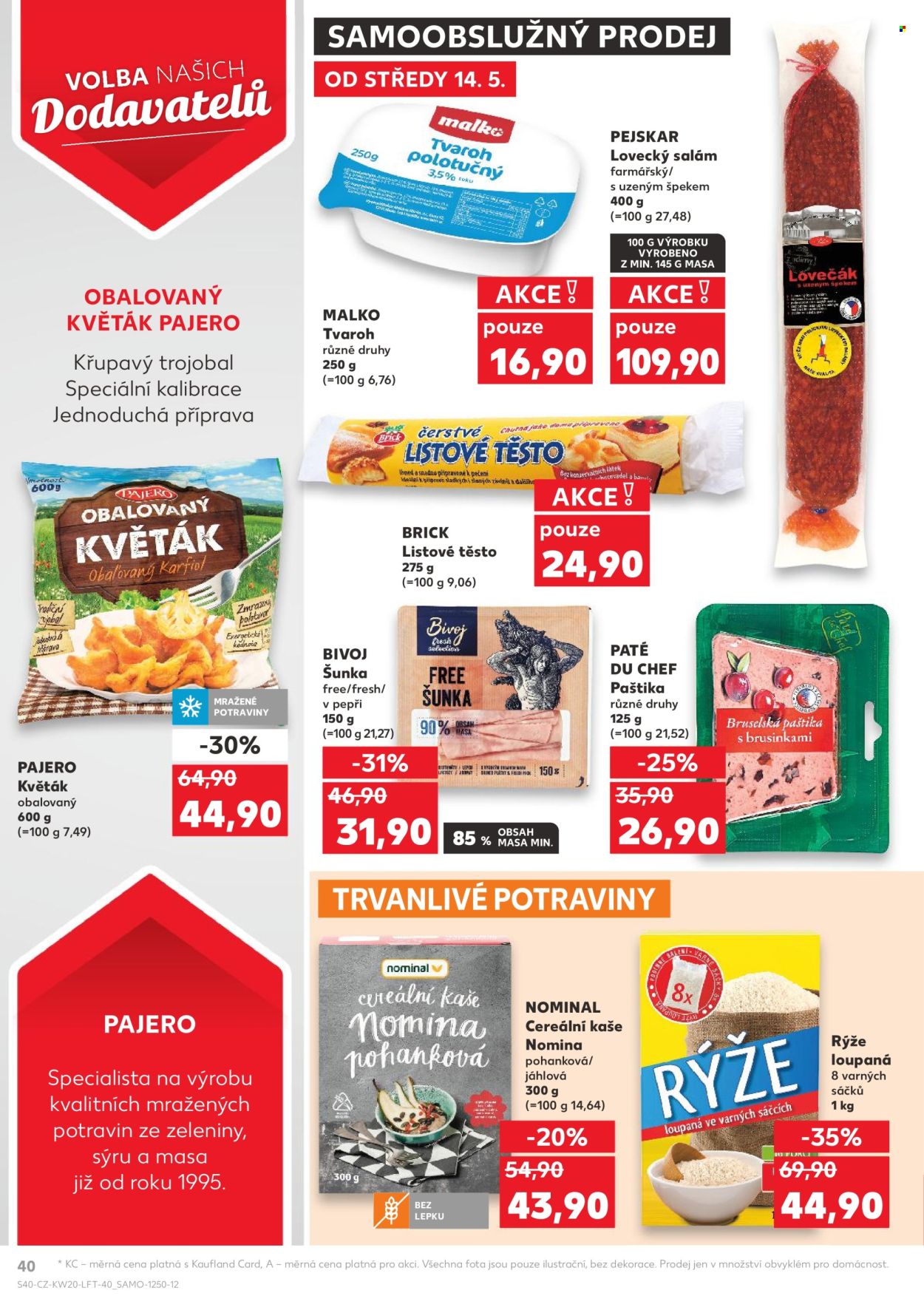 Leták Kaufland - 14.5.2025 - 20.5.2025. Strana 1