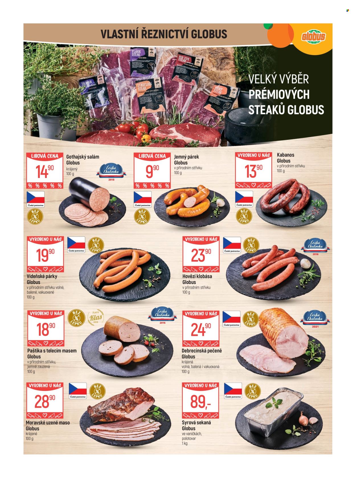Leták Globus - 14.5.2025 - 20.5.2025. Strana 1