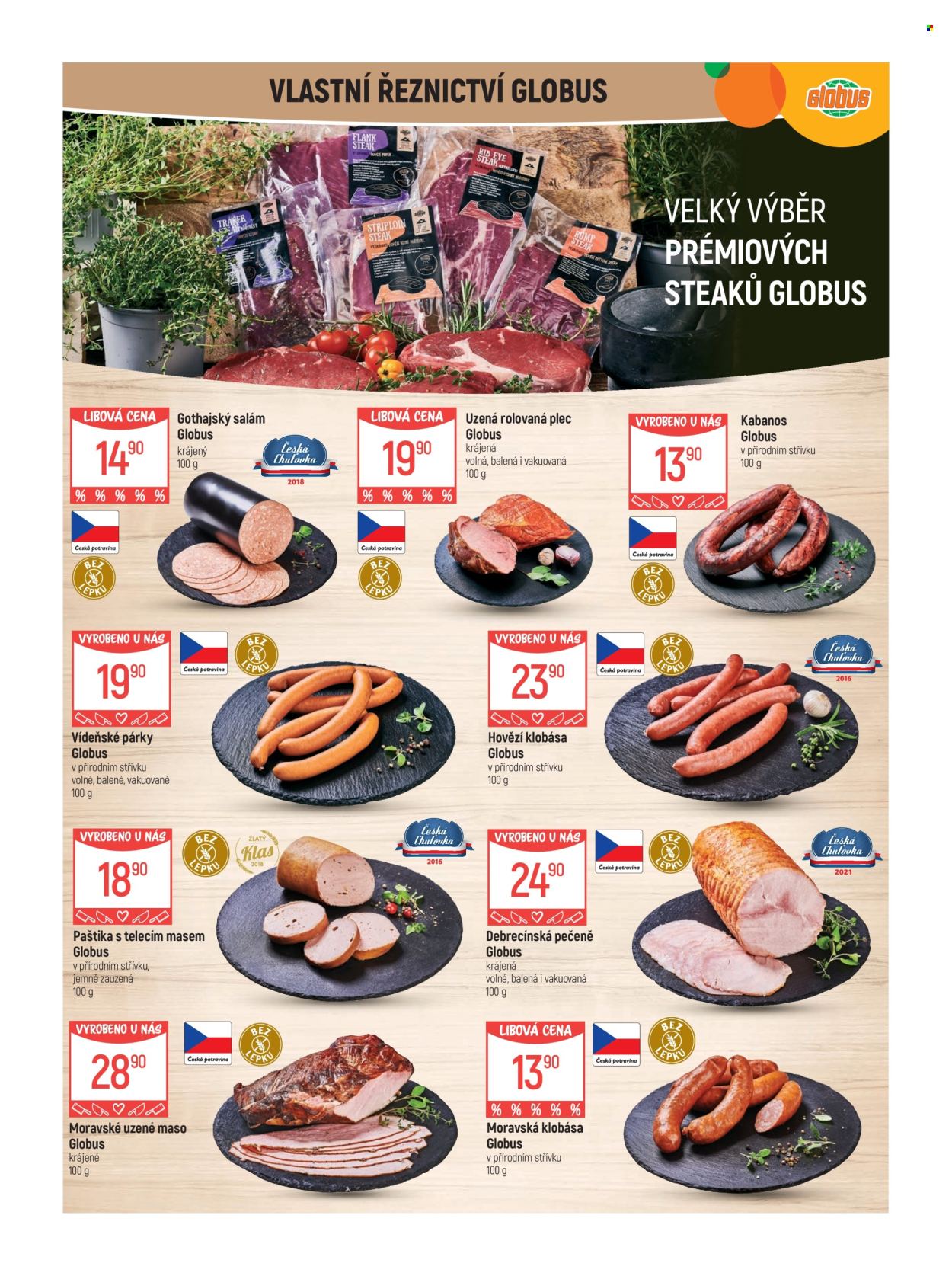 Leták Globus - 14.5.2025 - 20.5.2025. Strana 1