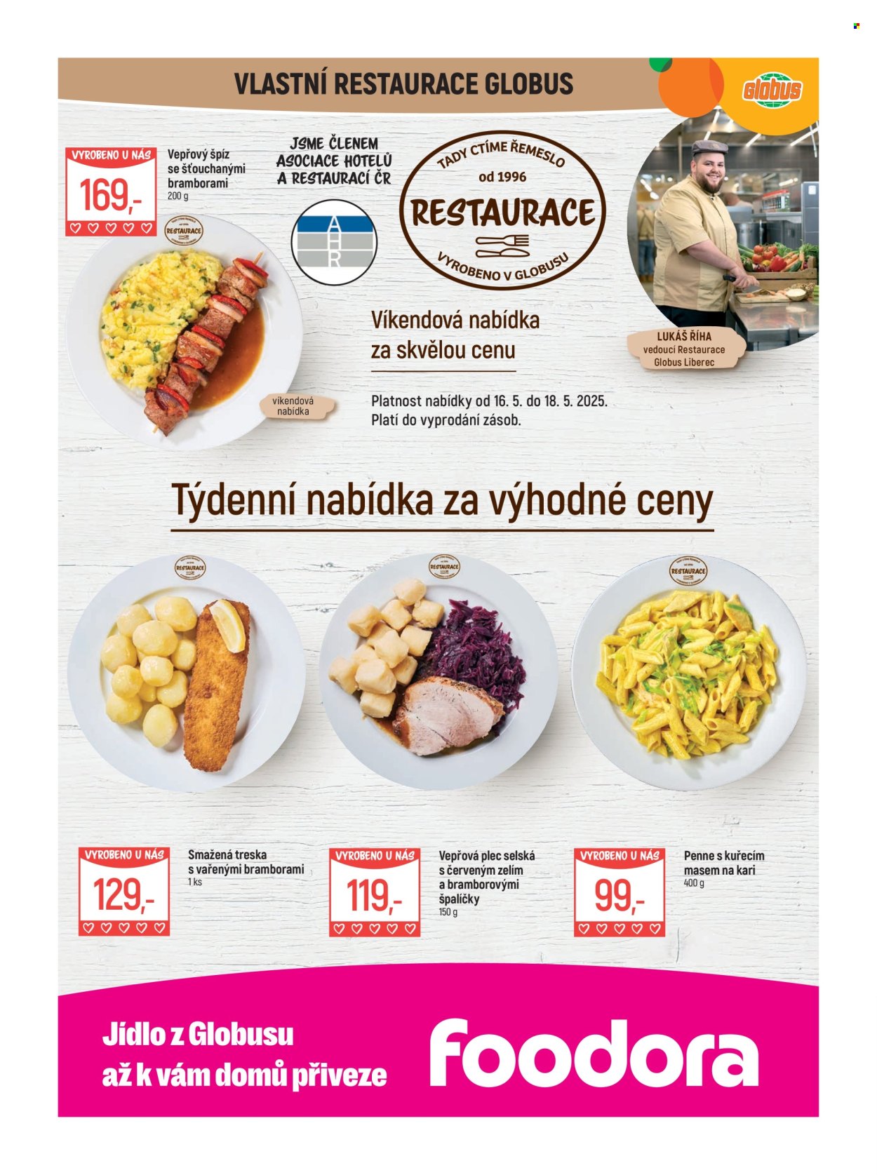 Leták Globus - 14.5.2025 - 20.5.2025. Strana 1