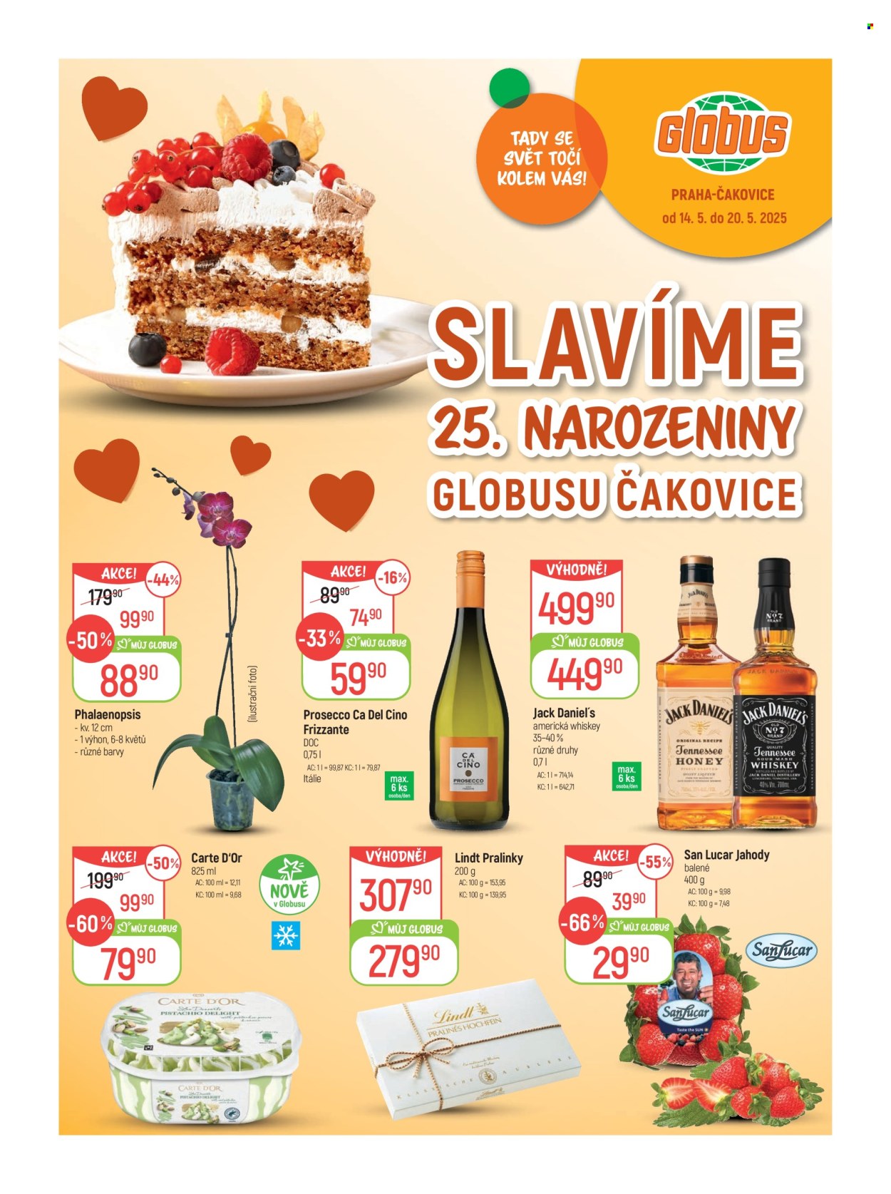 Leták Globus - 14.5.2025 - 20.5.2025. Strana 1
