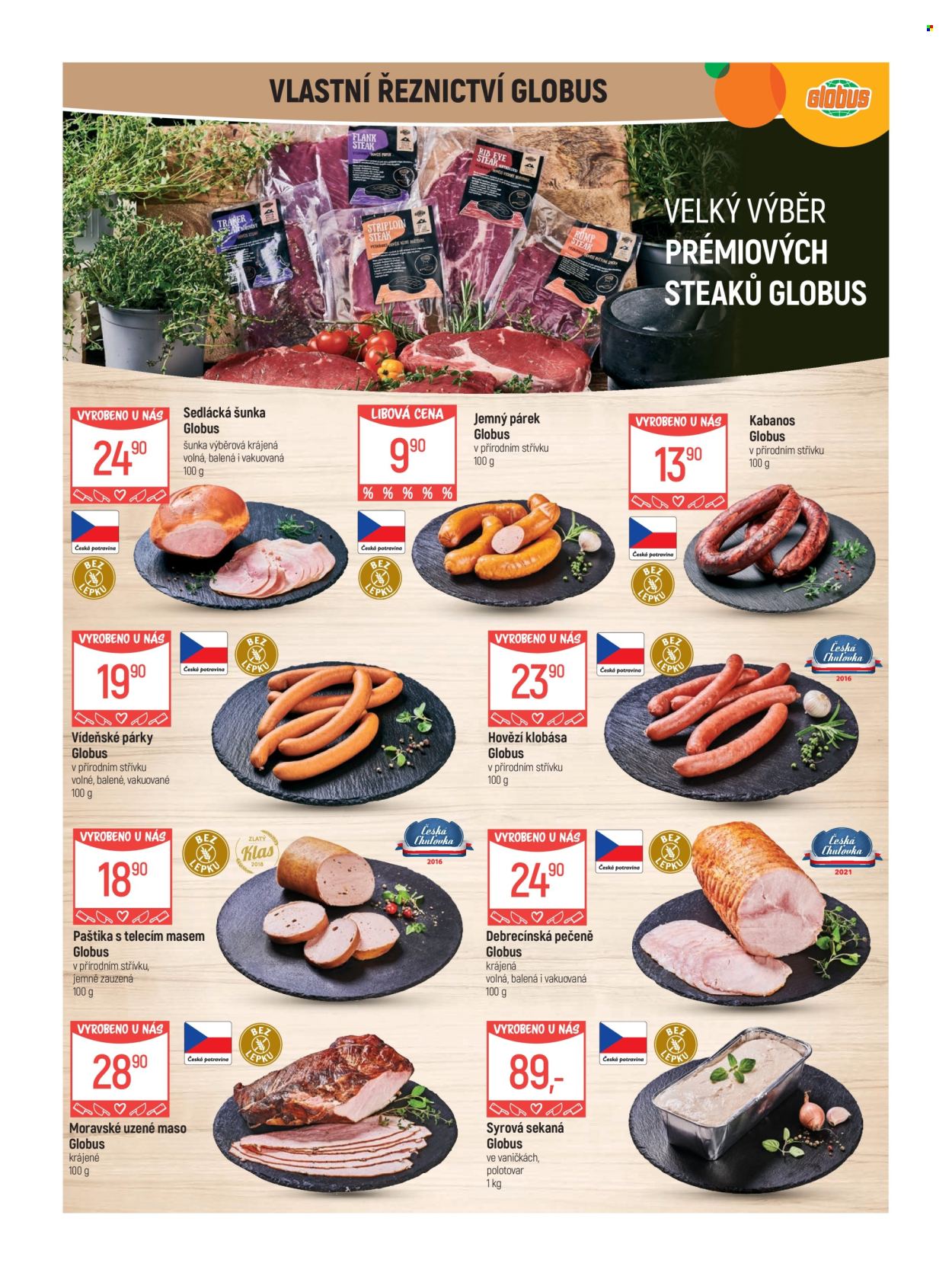 Leták Globus - 14.5.2025 - 20.5.2025. Strana 1