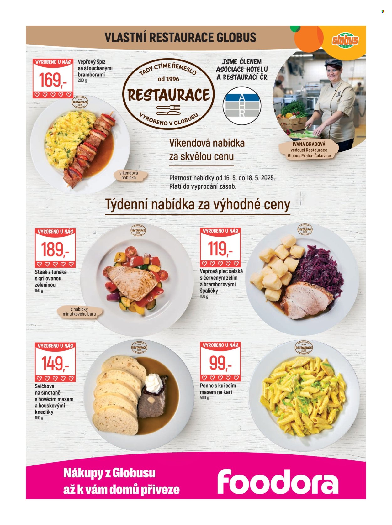 Leták Globus - 14.5.2025 - 20.5.2025. Strana 1