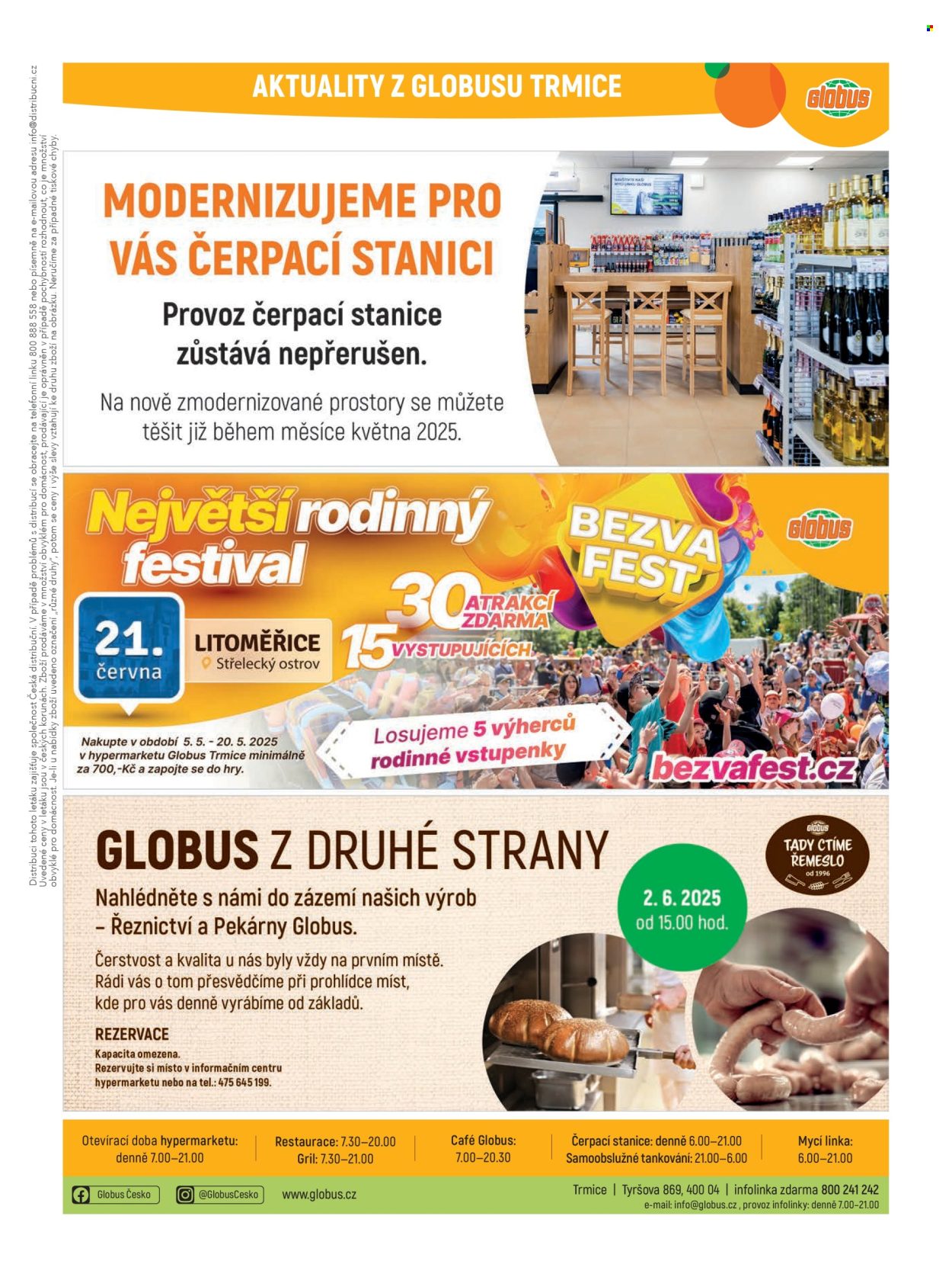 Leták Globus - 14.5.2025 - 20.5.2025. Strana 1