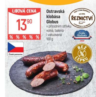 Ostravská klobása Globus
