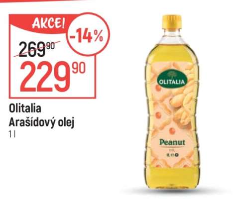 Olitalia Arašídový olej