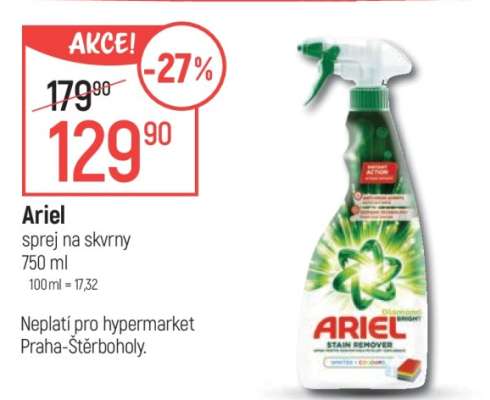Ariel sprej na skvrny