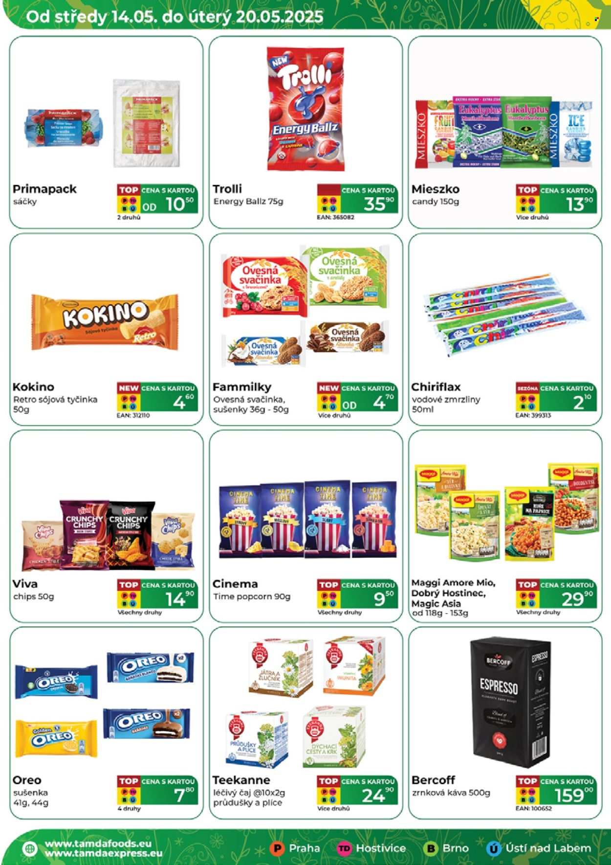 Leták Tamda Foods - 14.5.2025 - 20.5.2025. Strana 1