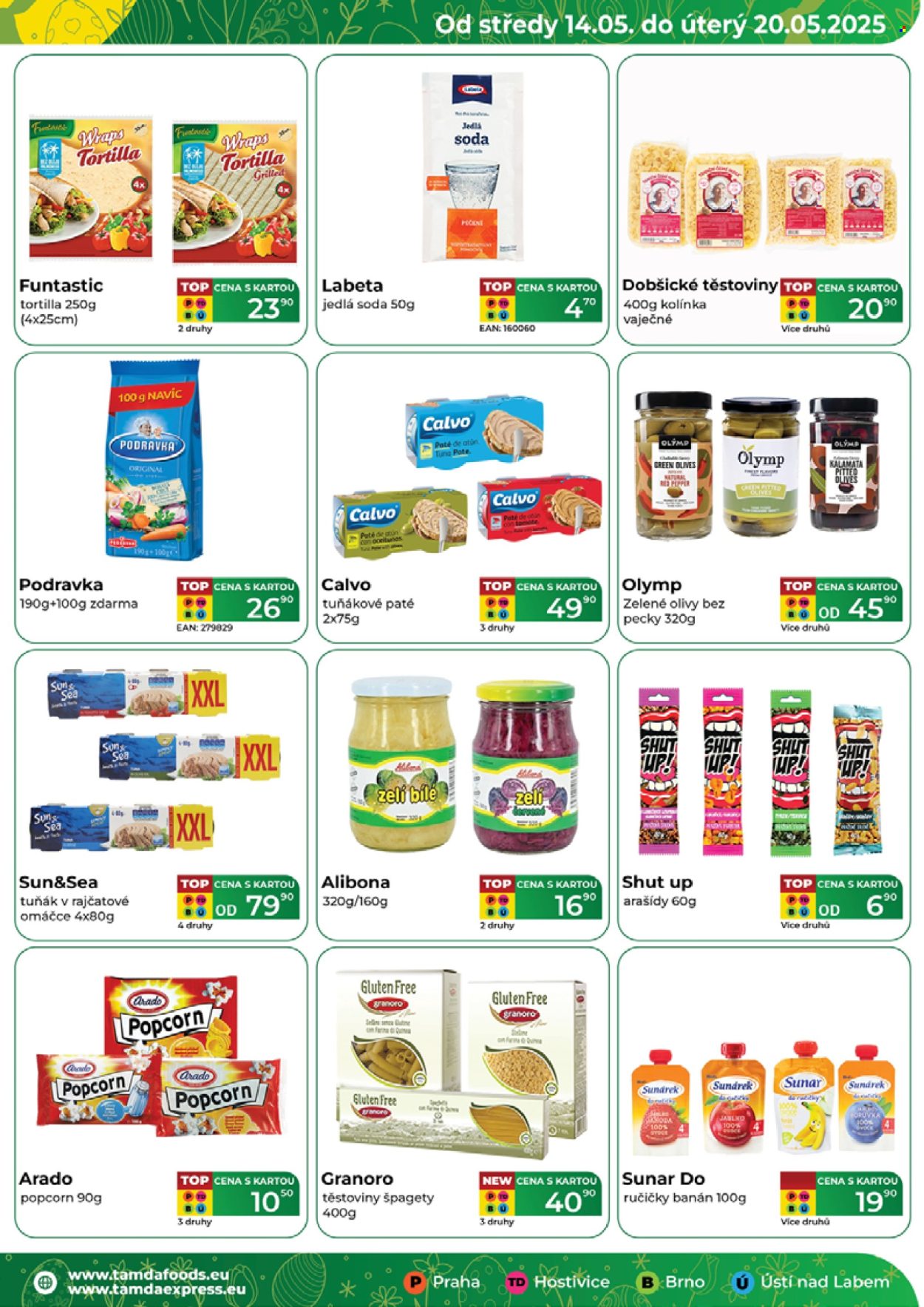Leták Tamda Foods - 14.5.2025 - 20.5.2025. Strana 1