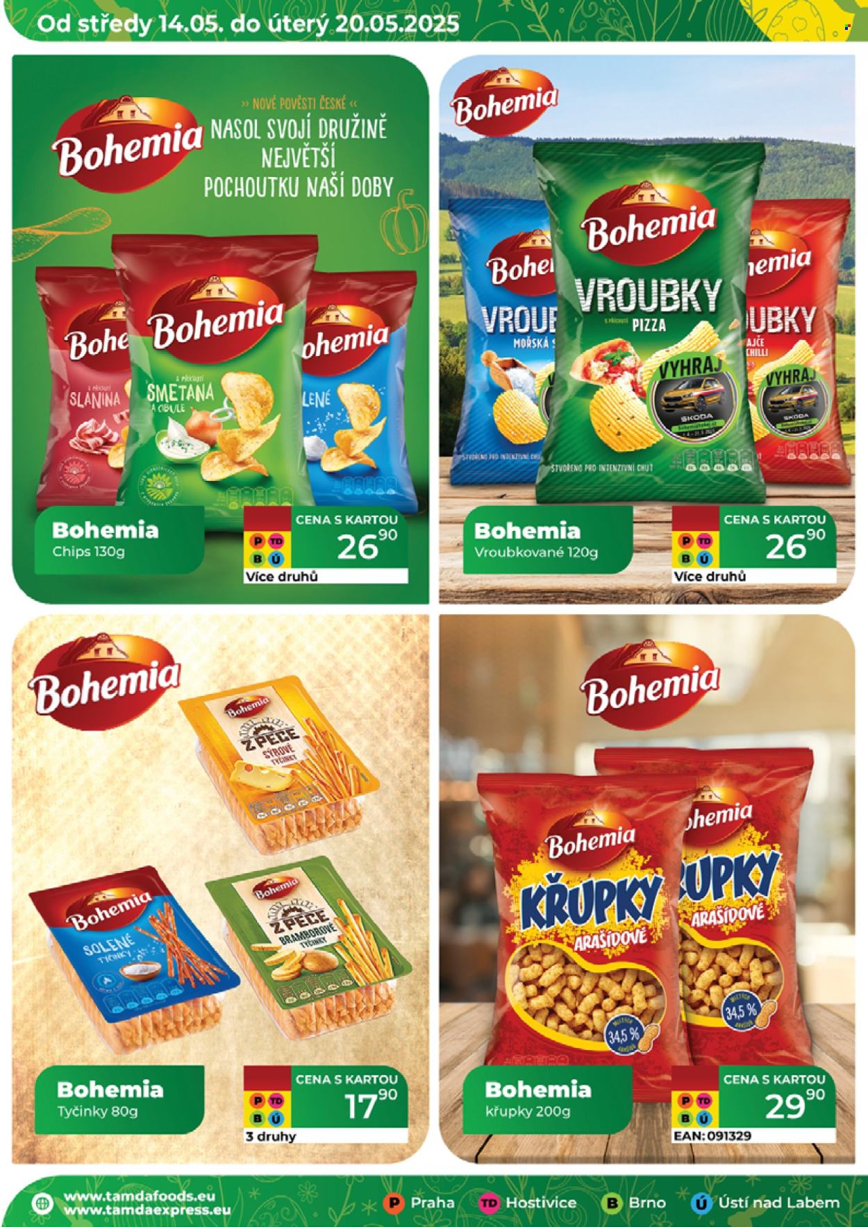 Leták Tamda Foods - 14.5.2025 - 20.5.2025. Strana 1