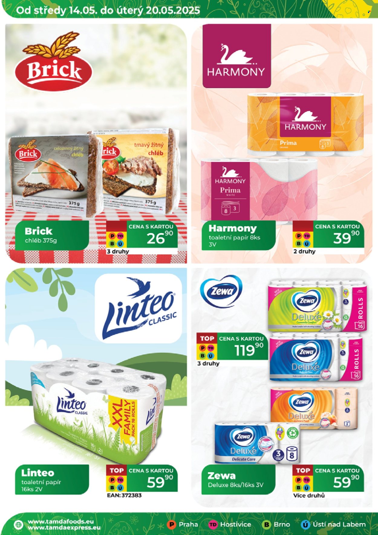 Leták Tamda Foods - 14.5.2025 - 20.5.2025. Strana 1